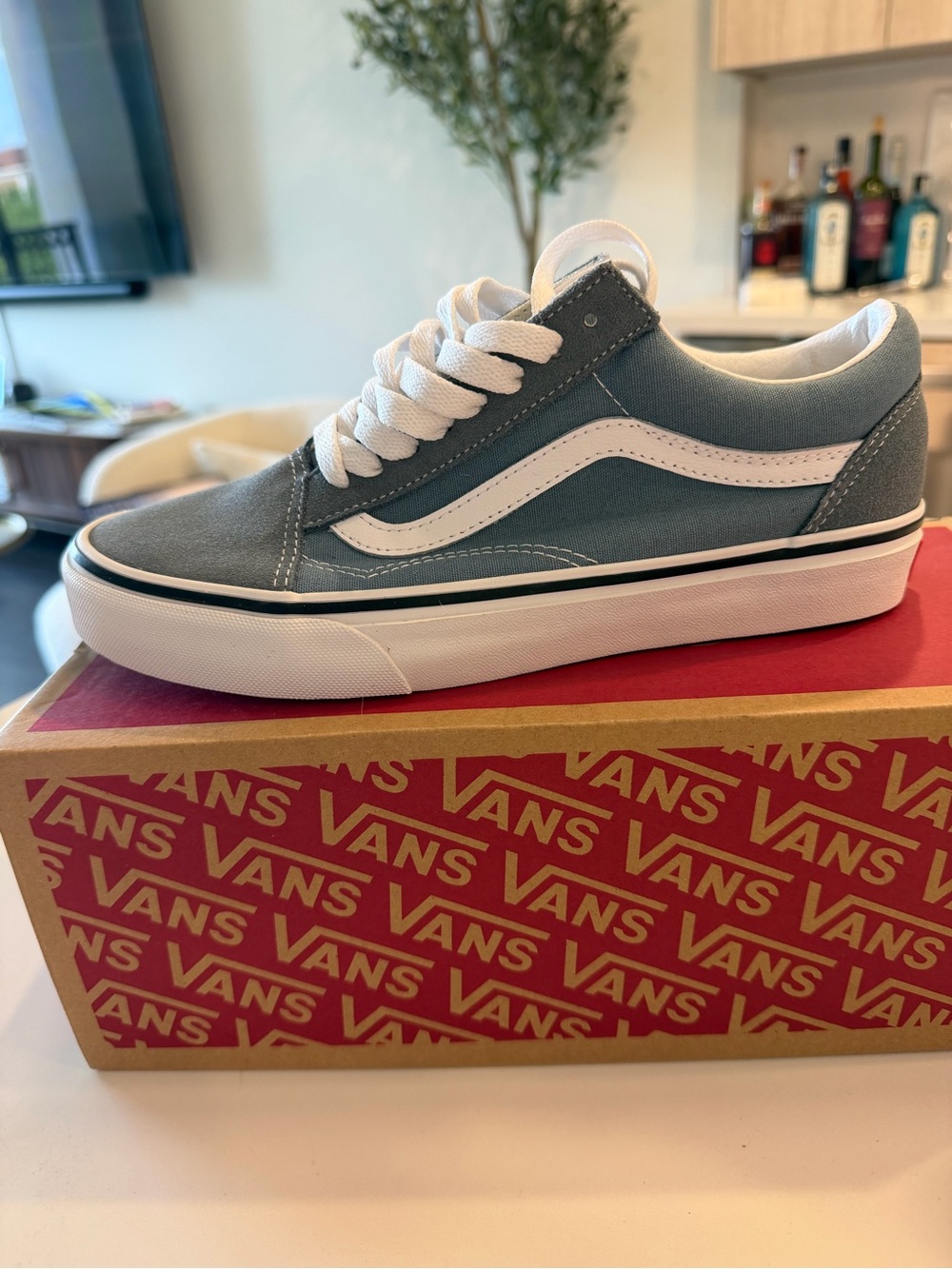 Vans Old Skool Sneaker — Blue/White
